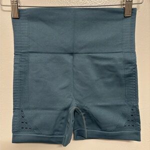 Women’s Seamless Blue Bike Shorts